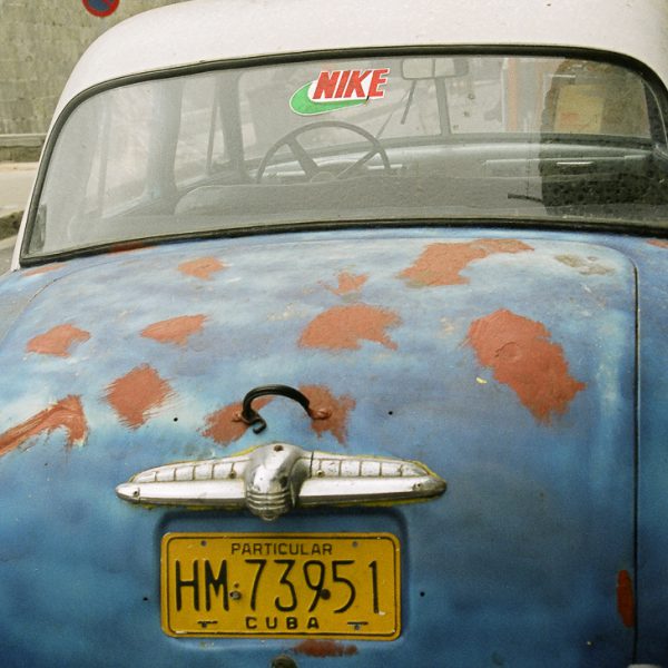 Old Chevy cars are seen all over Cuba