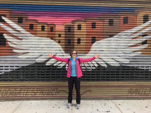 Cyndie Burkhardt has angel wings