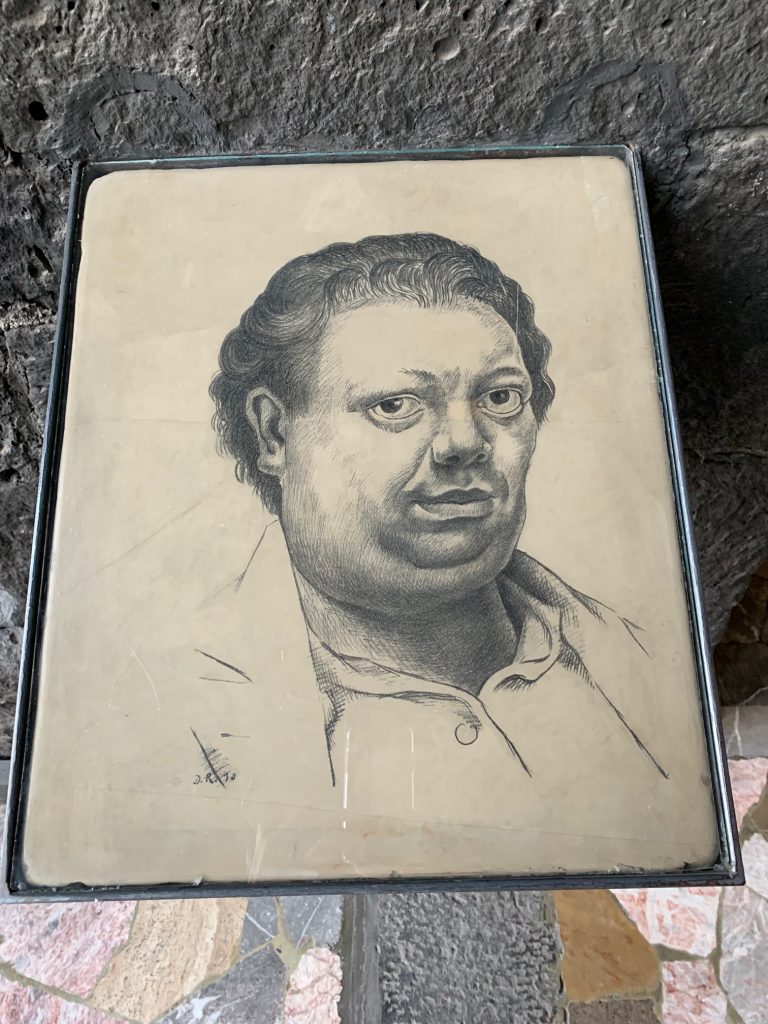 Diego Rivera Self Portrait, Coyoacan, Mexico ©2019, Cyndie Burkhardt
