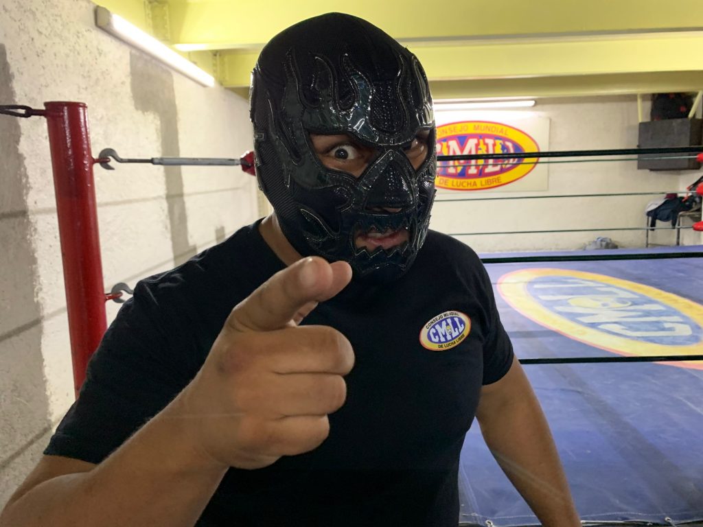 Luchador, Mexico City, Mexico ©2019, Cyndie Burkhardt