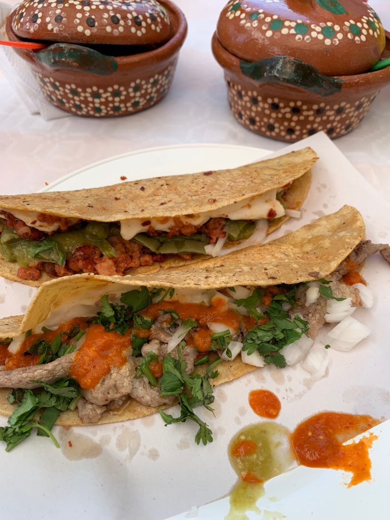 Quesadillas, Xochimilco, Mexico ©2019, Cyndie Burkhardt