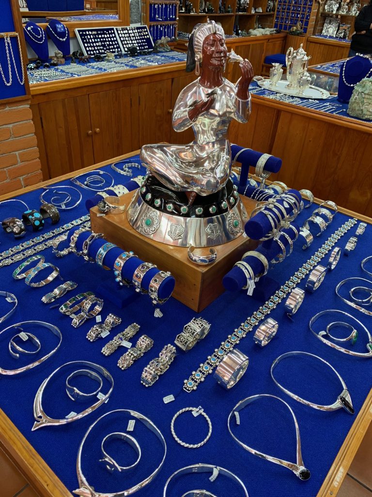 Silver jewelry, Taxco, Mexico ©2019, Cyndie Burkhardt