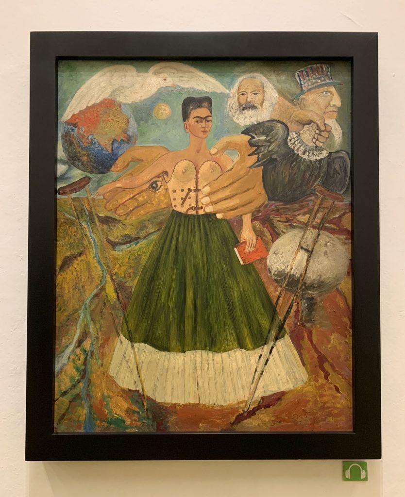 Frida Kahlo Self Portrait, Coyoacan, Mexico ©2019, Cyndie Burkhardt