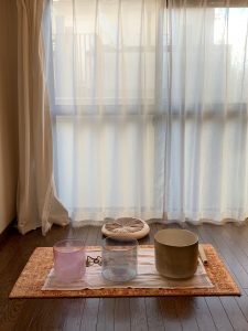Sound healing, Kyoto, Japan ©2020, Cyndie Burkhardt.