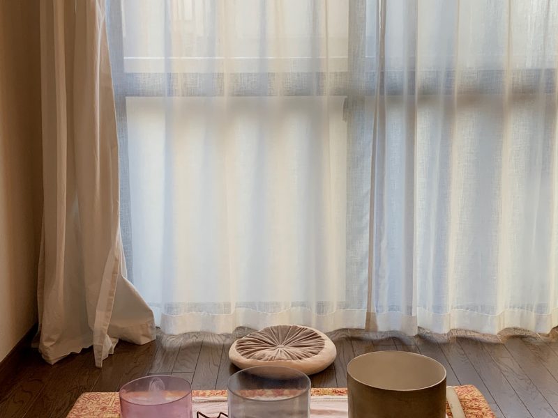 Sound healing, Kyoto, Japan ©2020, Cyndie Burkhardt.