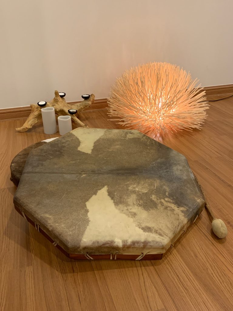 Meditation tools at Future of Wellness, Kuala Lumpur, Malaysia ©2020, Cyndie Burkhardt.