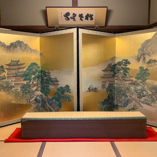 Japanese Screen, Kyoto, Japan, ©2020, Cyndie Burkhardt.