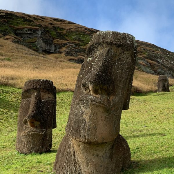 Moai Statue, Easter Island, Chile ©2019, Cyndie Burkhardt.
